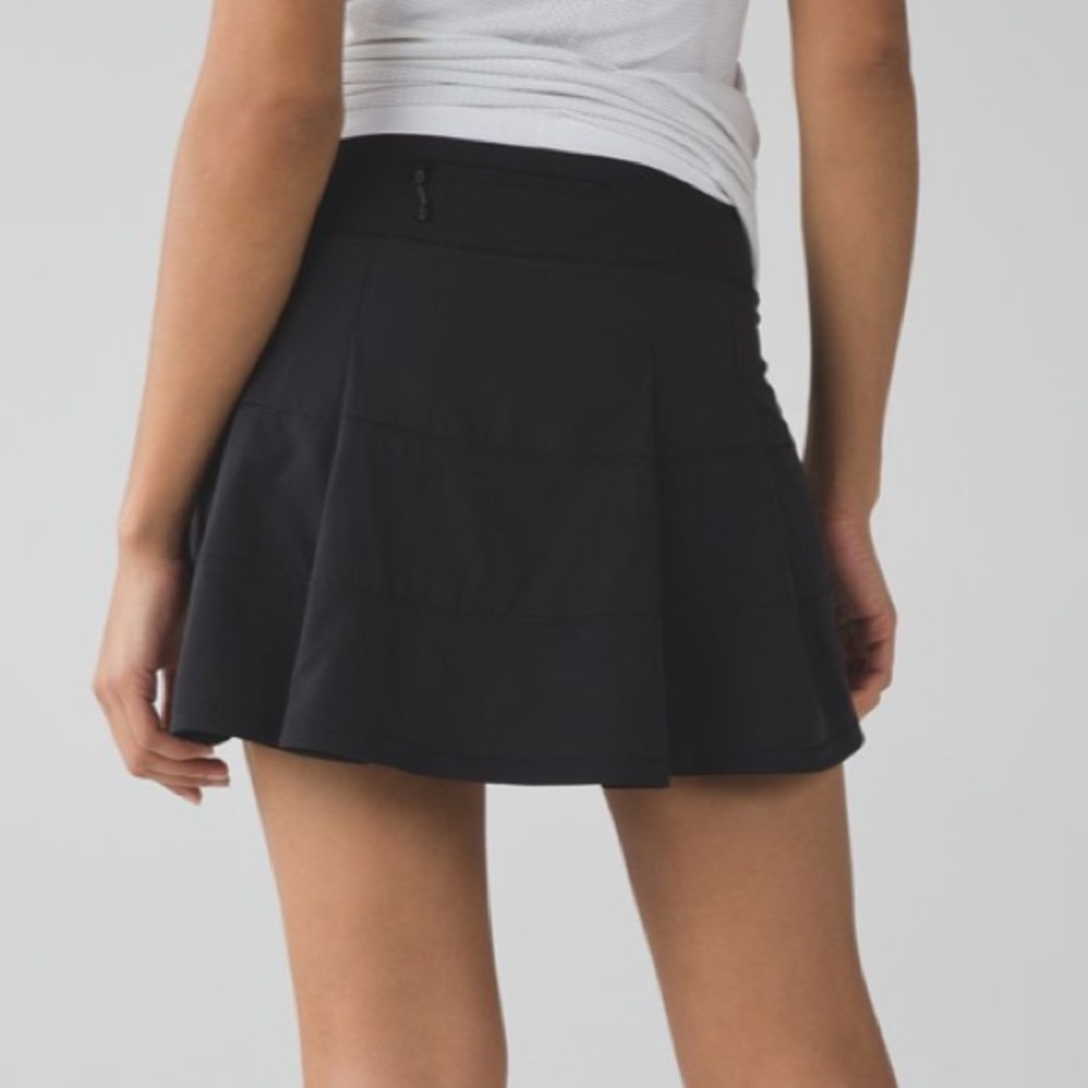 Lululemon Pace Rival Skirt II Tall in Black